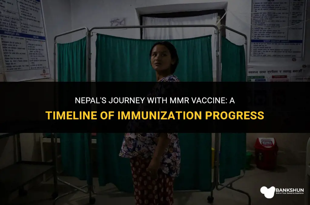 when was mmr vaccine introduced in nepal