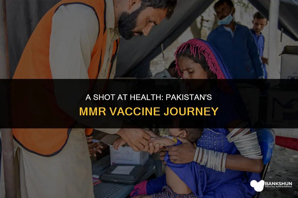when was mmr vaccine introduced in pakistan