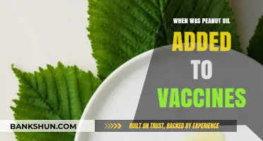 Unraveling the History: Peanut Oil's Role in Vaccine Development