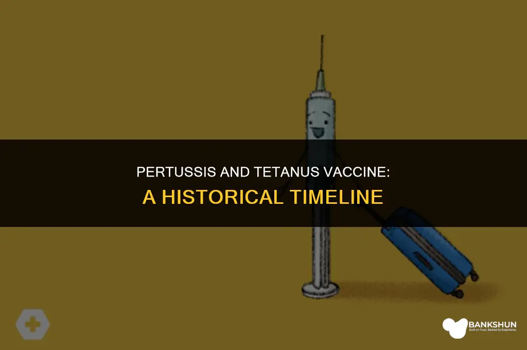 when was pertussis added to tetanus vaccine