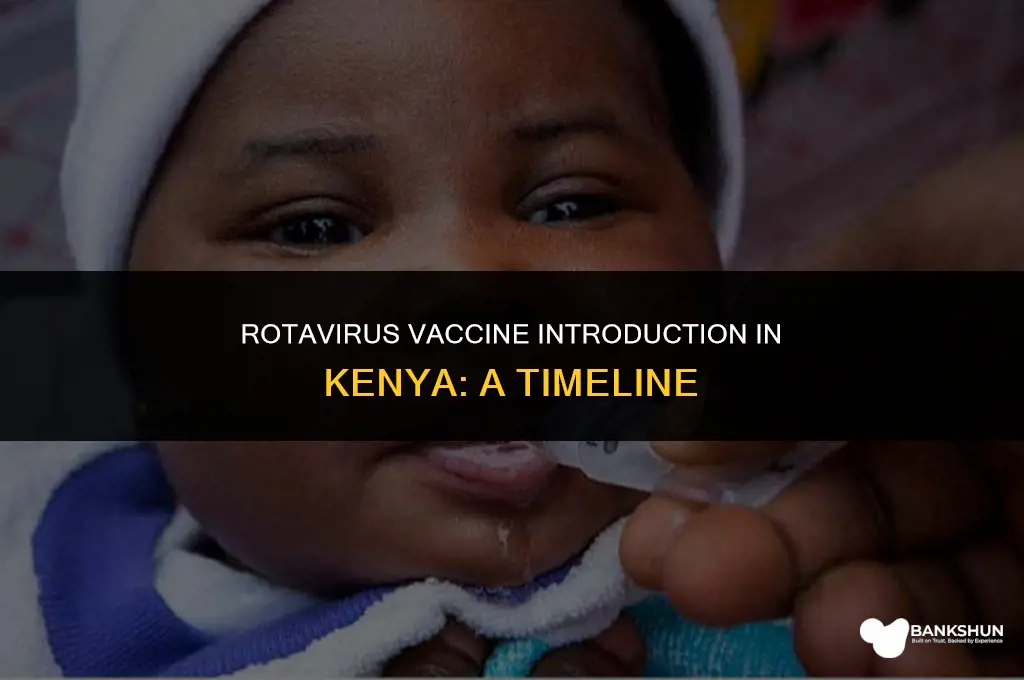 when was rotavirus vaccine introduced in kenya