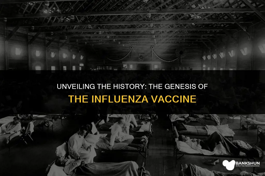 when was the vaccine for influenze invented