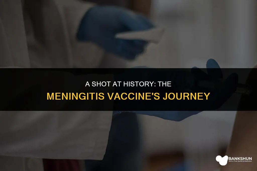 when was the vaccine for meningitis invented