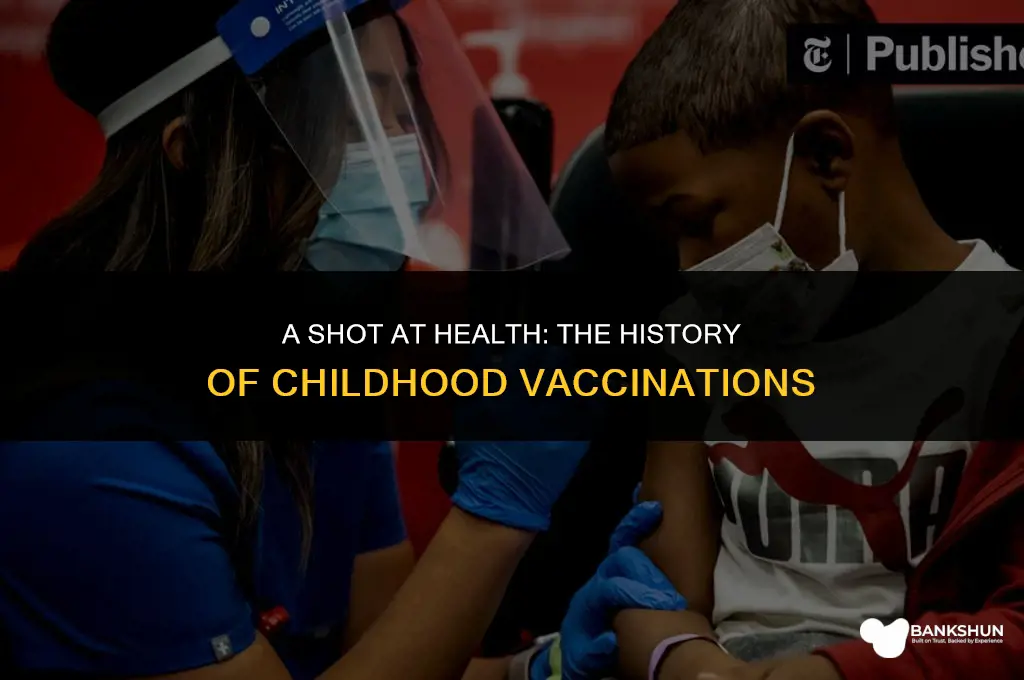 when was the vaccines for children created