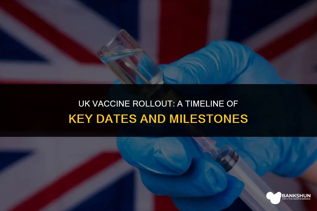when was vaccine rolled out in uk
