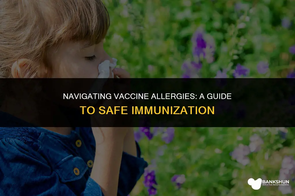 when you are allergic to vaccine ingredients