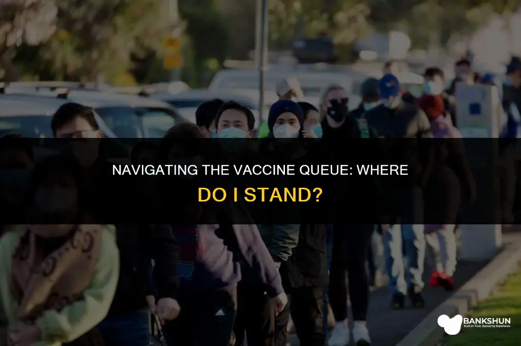 where am i in the vaccine line