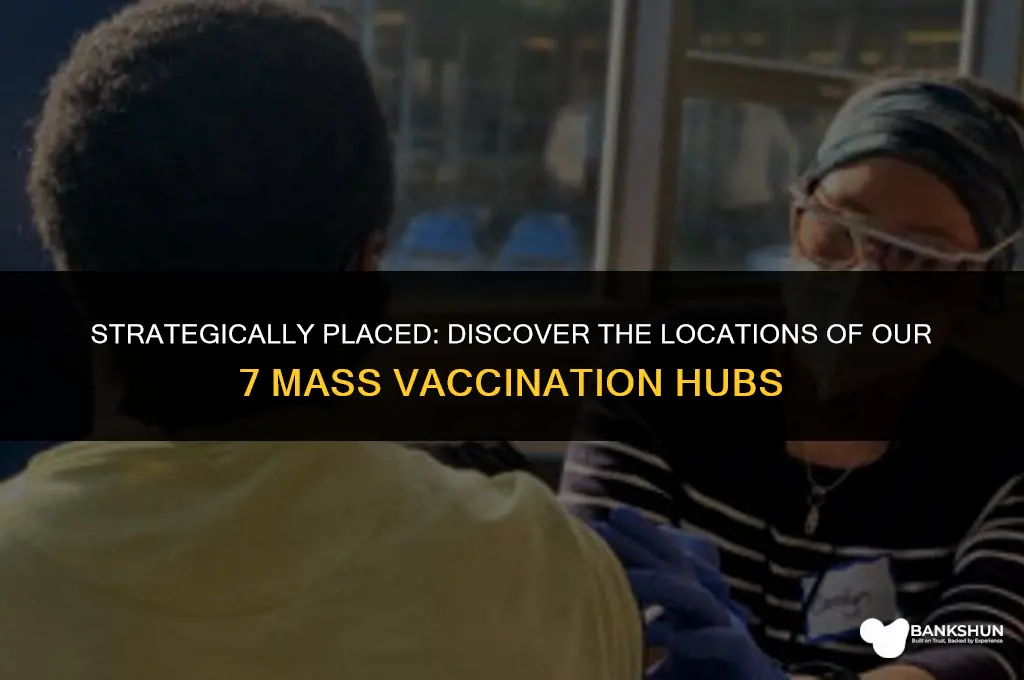 where are the 7 mass vaccination centres