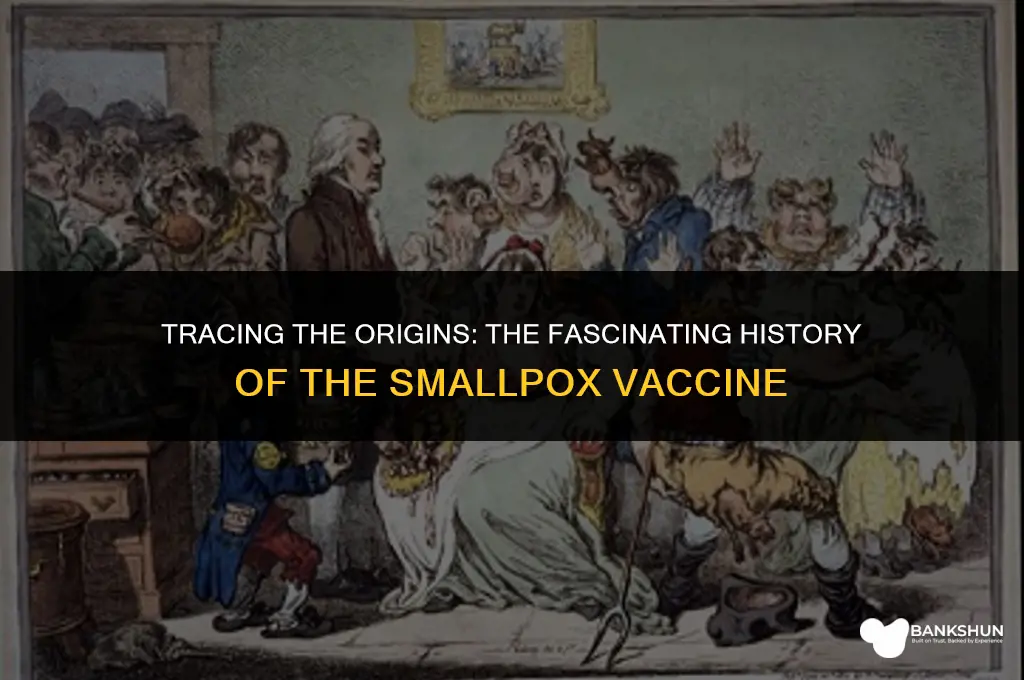 where did the smallpox vaccine come from