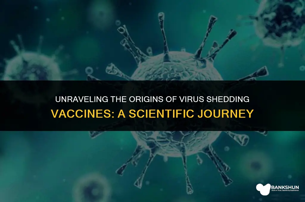 where did virus shedding vaccine come from
