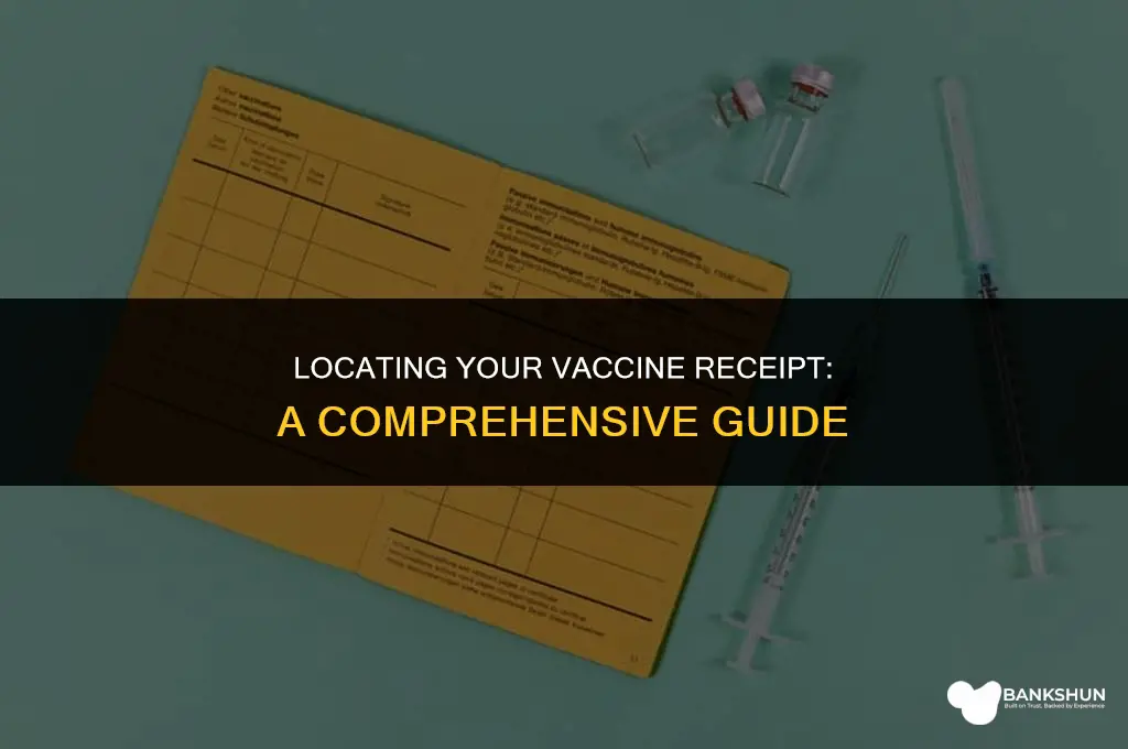 where do i find my vaccine receipt