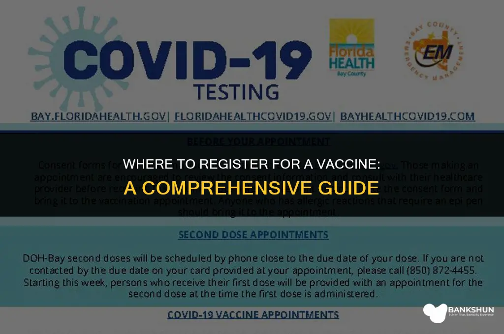 where do i register for a vaccine
