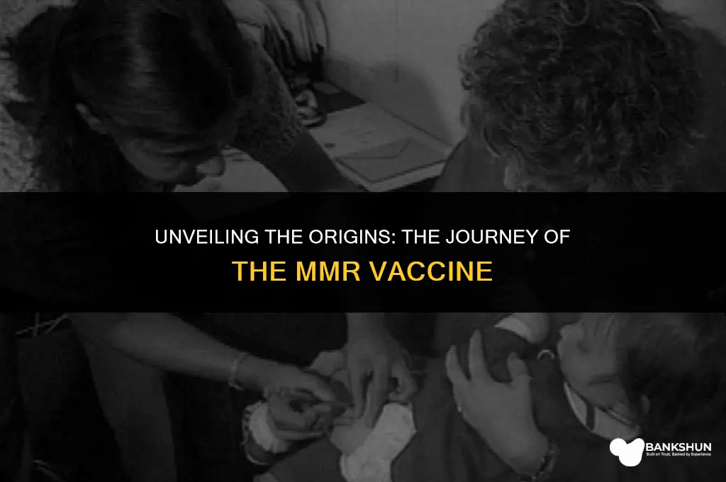 where does the mmr vaccine come from