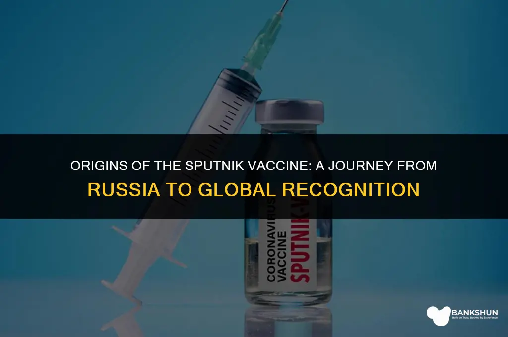 where does the sputnik vaccine come from