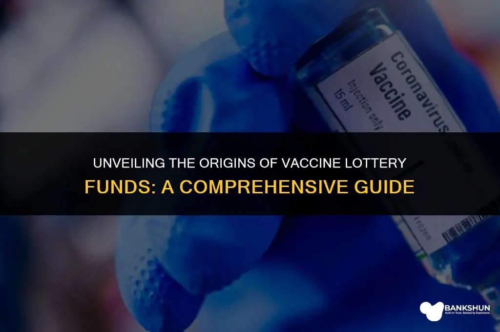 where does vaccine lottery money come from