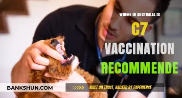 Where in Australia is C7 Vaccination Recommended?