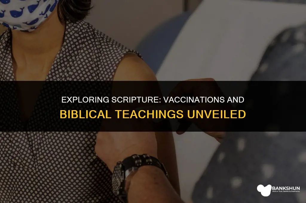 where in the bible is vaccinations mentioned