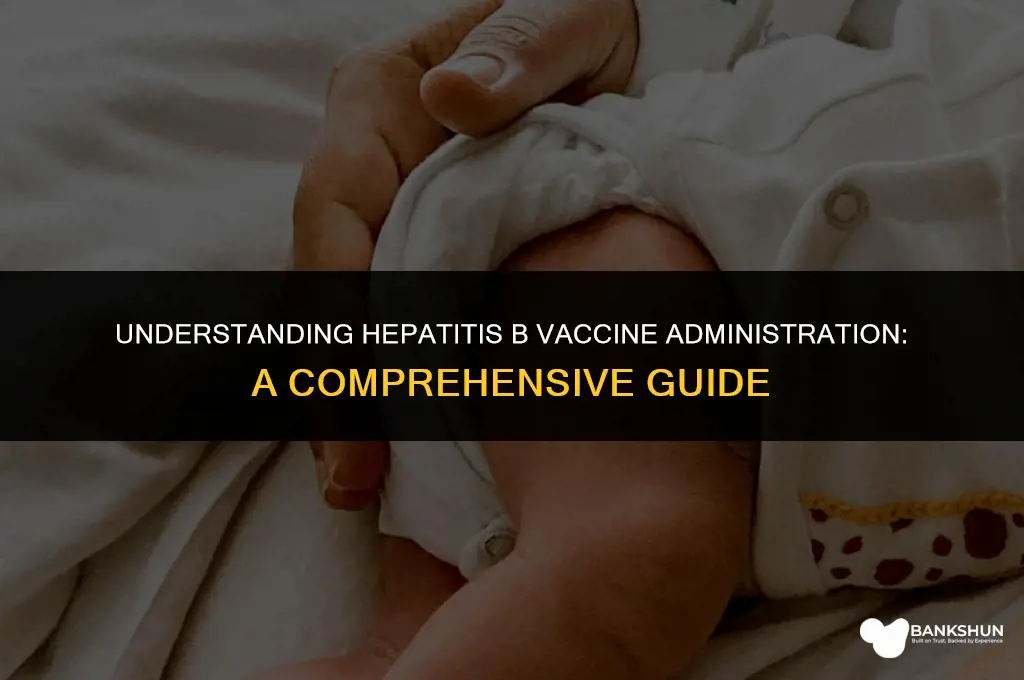 where is a hepatitis b vaccine administered