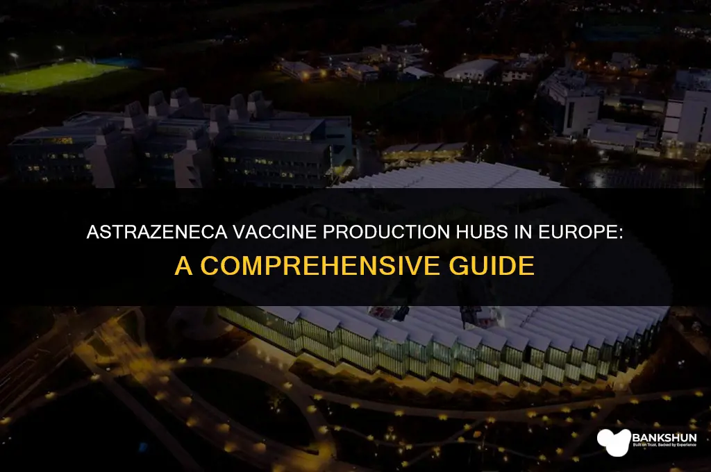 where is astrazeneca vaccine manufactured in europe
