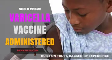 Where Are MMR and Varicella Vaccines Administered?