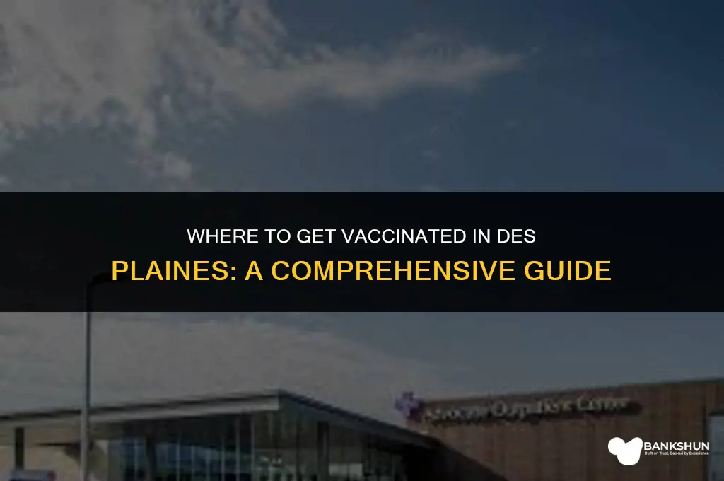 where is the des plaines vaccination site