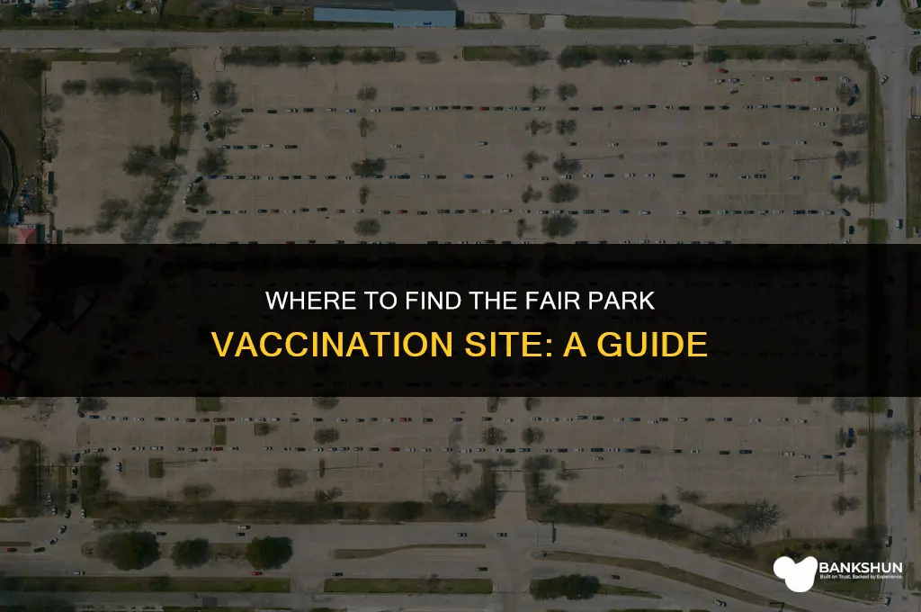where is the fair park vaccination site