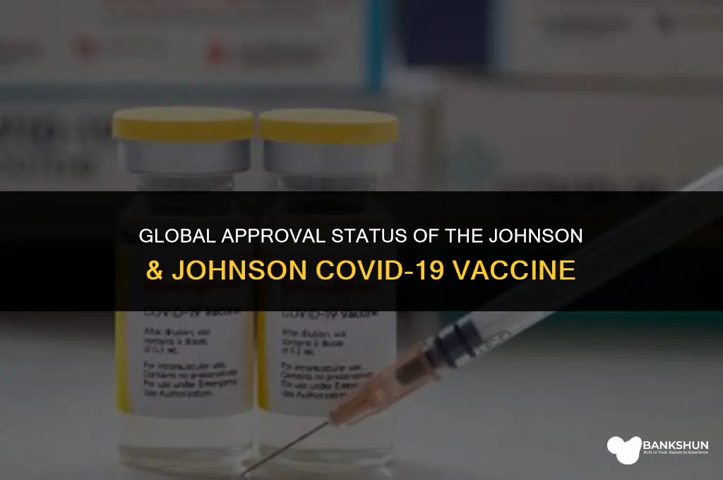where is the j&j vaccine approved