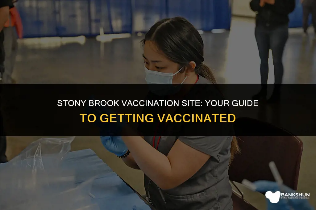 where is the stony brook vaccination site