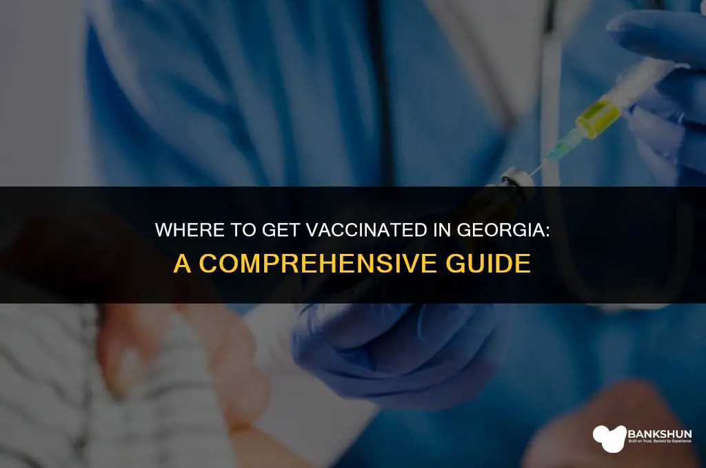 where is the vaccine available in georgia