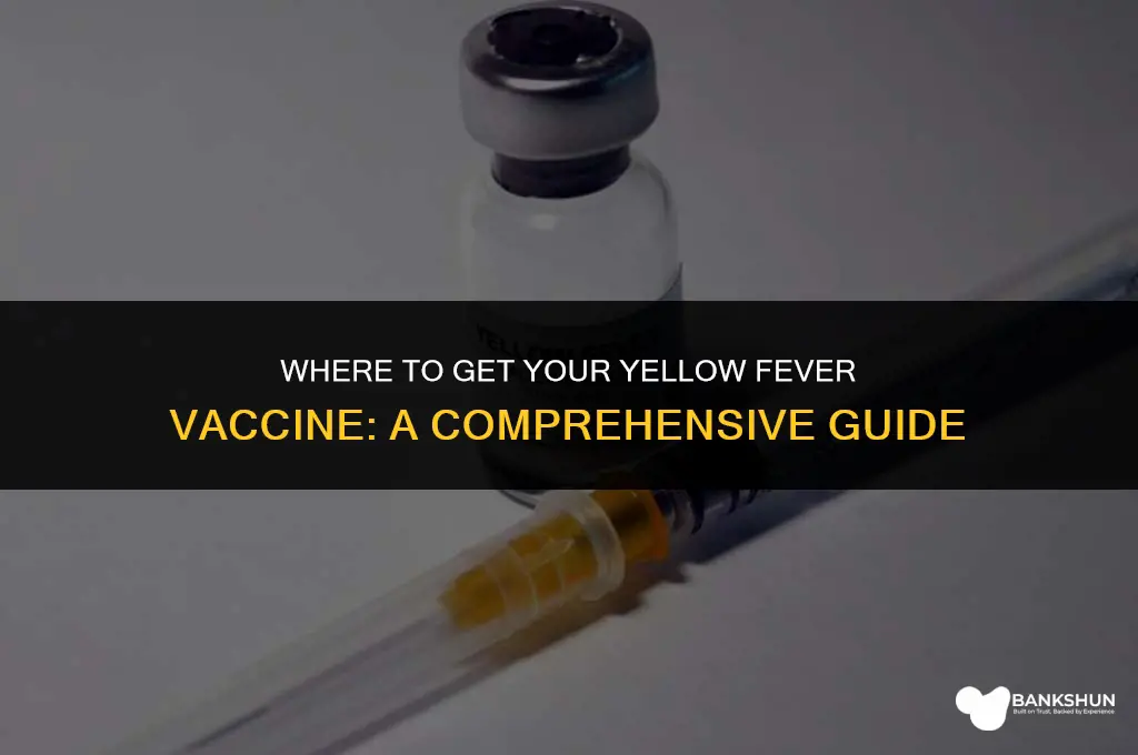 where is the yellow fever vaccine administered