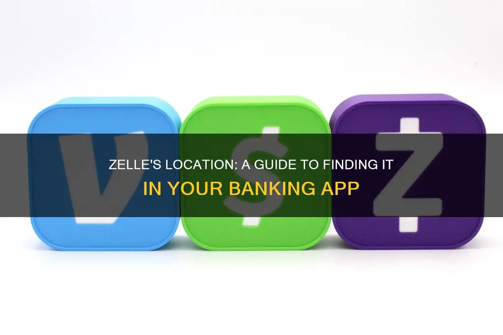 where is zelle in my banking app