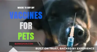 Where to Buy DIY Vaccines for Pets: A Comprehensive Guide