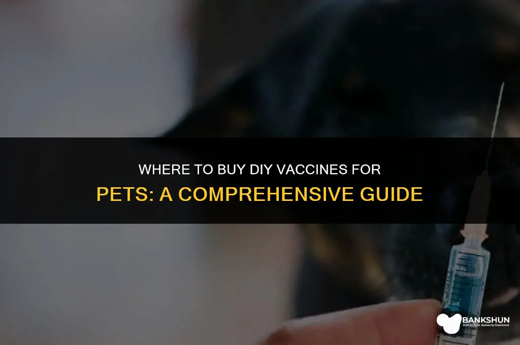 where to buy diy vaccines for pets
