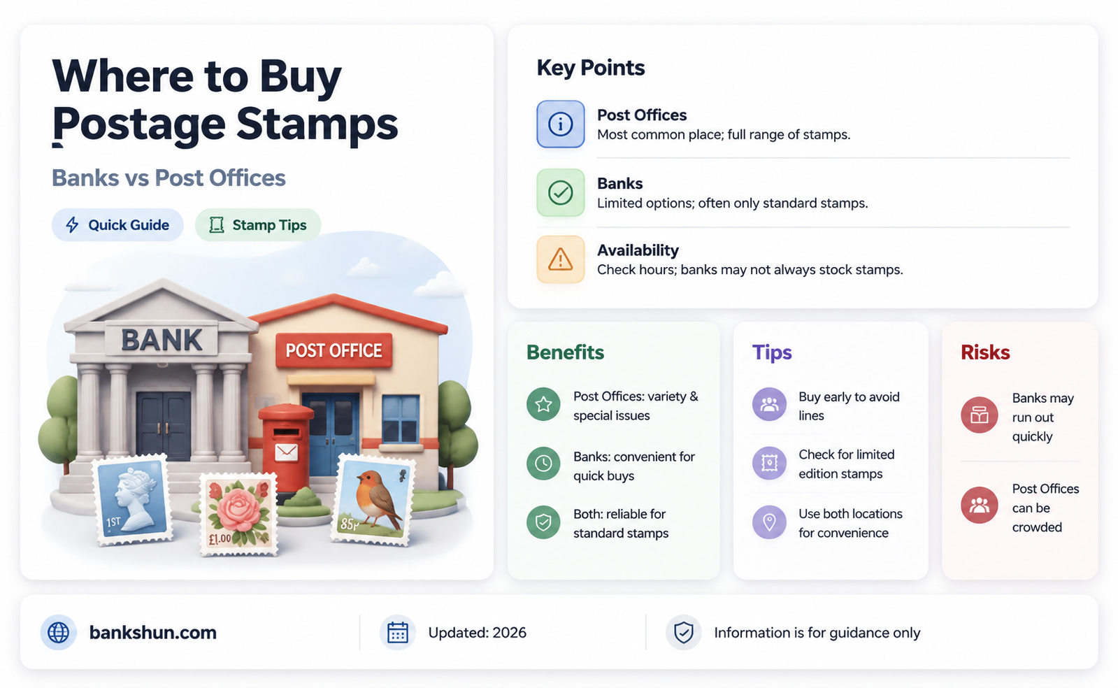 are postage stamps more expensive at banks