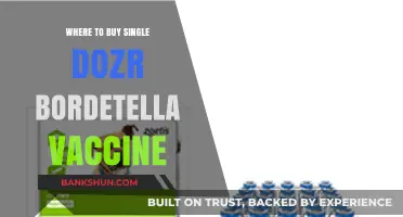 Where to Purchase Single-Dose Bordetella Vaccines: A Comprehensive Guide