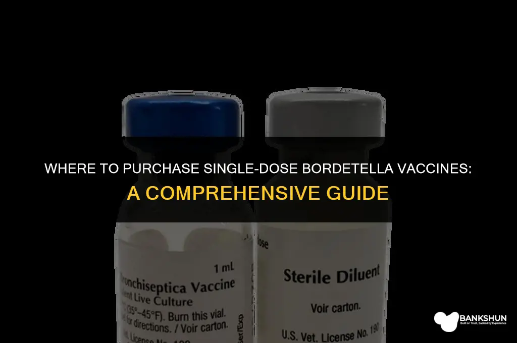 where to buy single dozr bordetella vaccine