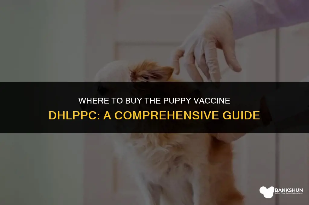 where to buy the puppy vaccine dhlppc