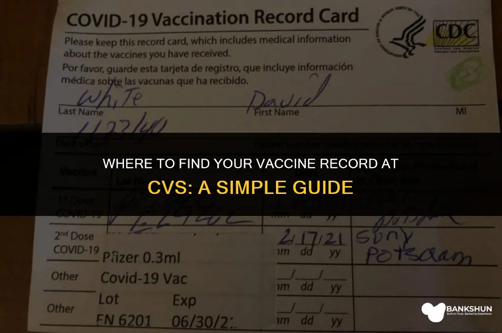 where to find my vaccine record cvs