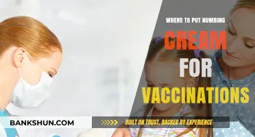 Easing the Sting: Optimal Numbing Cream Application for Vaccinations