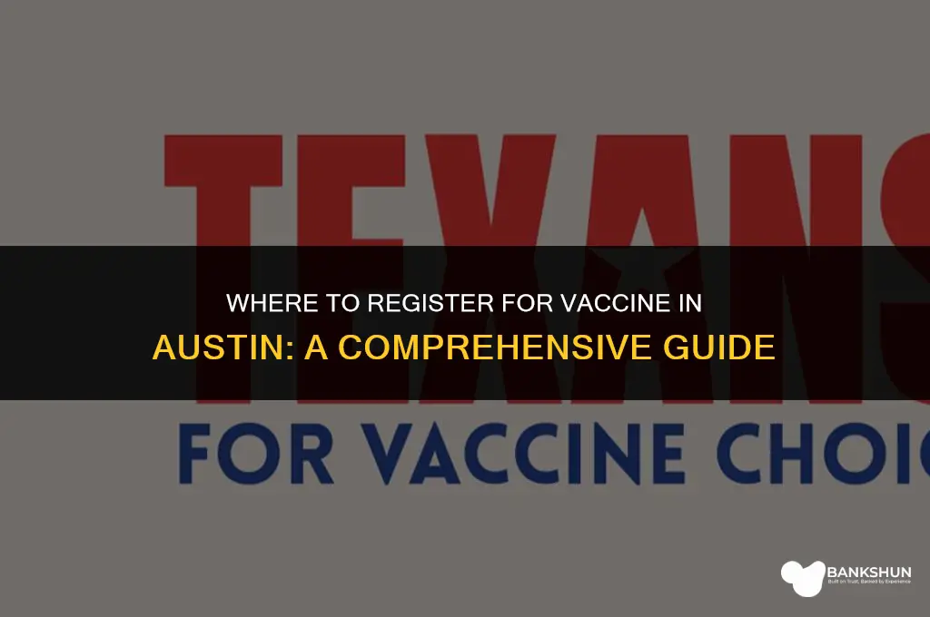 where to register for vaccine in austin