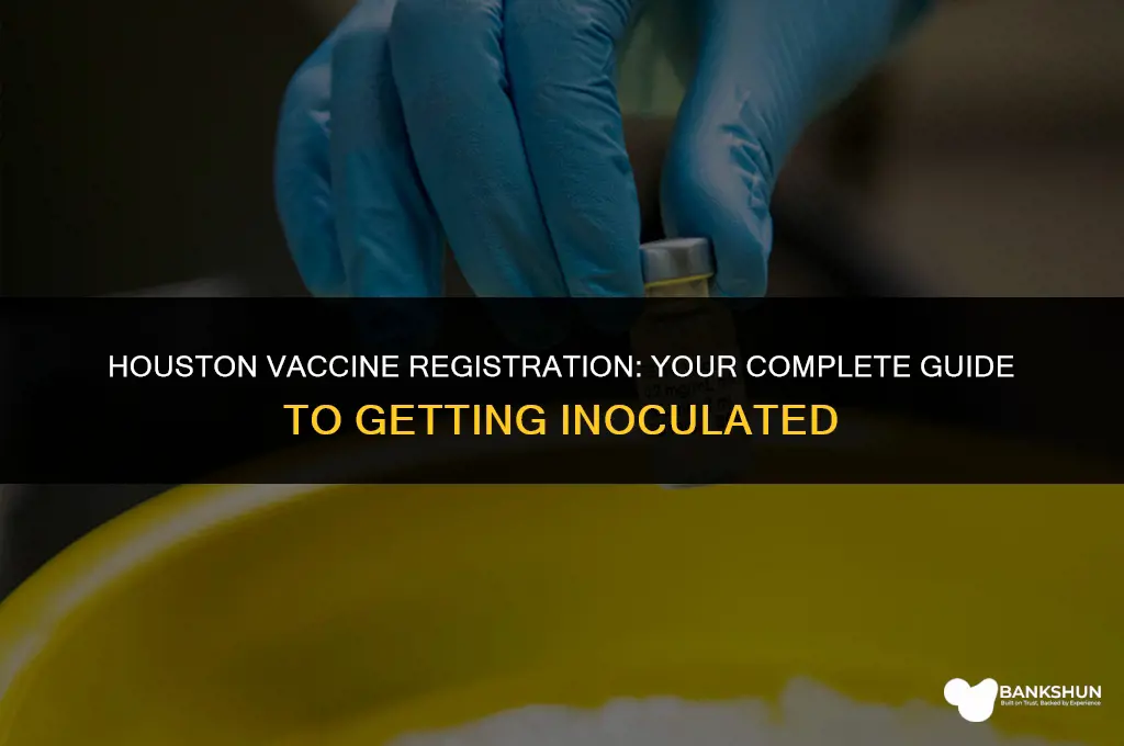 where to register for vaccine in houston