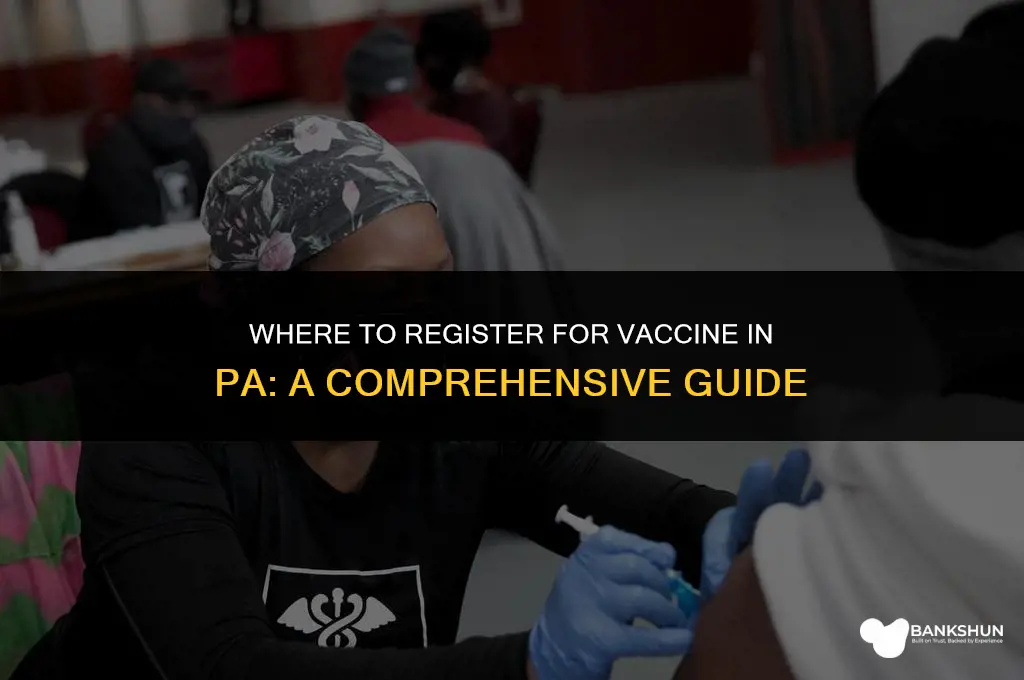 where to register for vaccine in pa