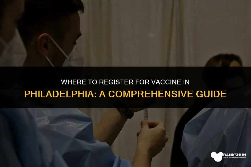 where to register for vaccine in philadelphia