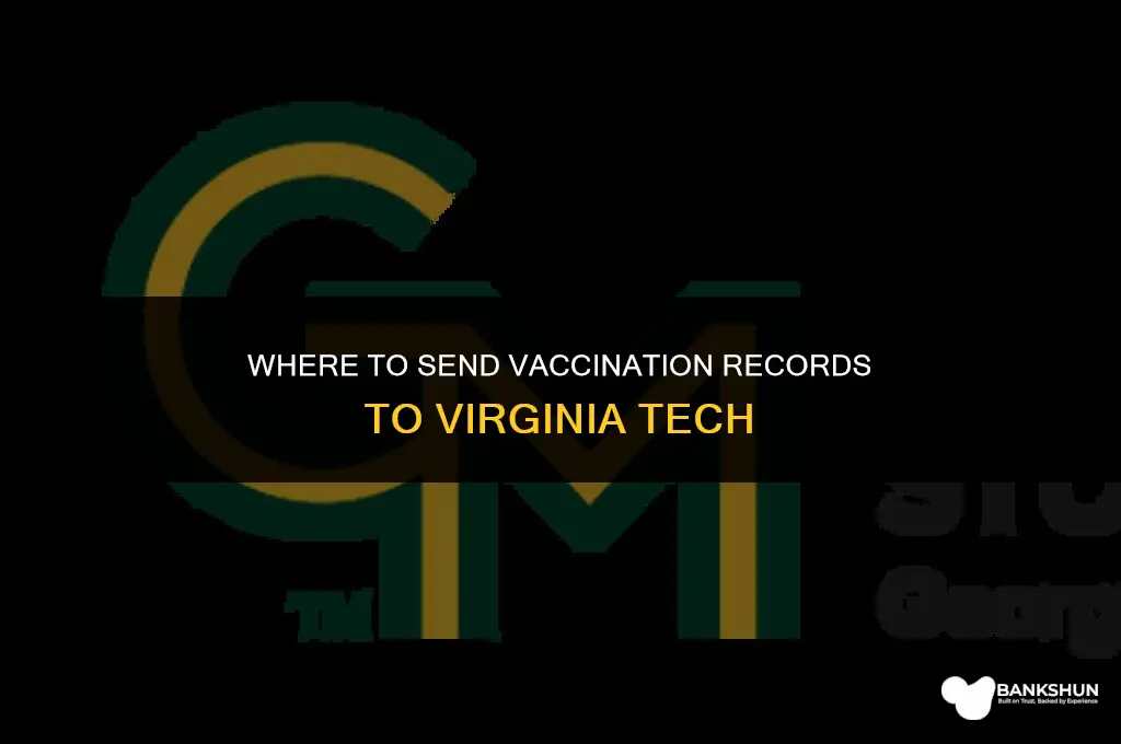 where to send vaccination records virginia tech