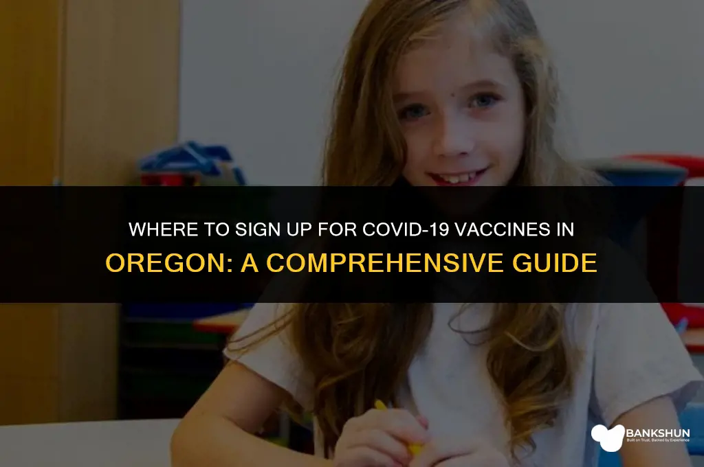 where to sign up for vaccine oregon