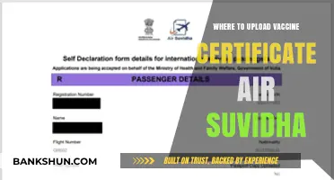 Uploading Vaccine Certificates on Air Suvidha: A Step-by-Step Guide