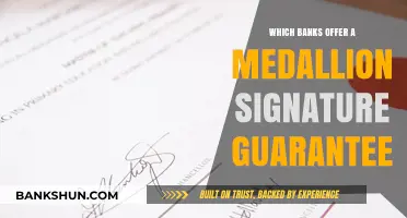 Medallion Signature Guarantee: Banks That Offer This Service