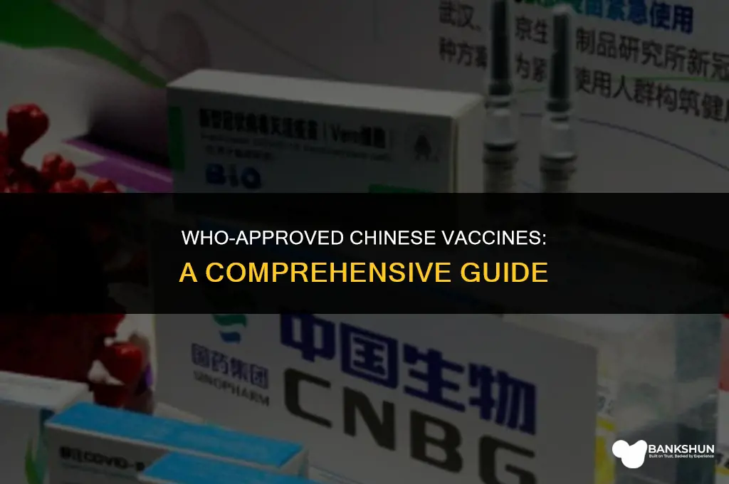 which china vaccine is approved by who