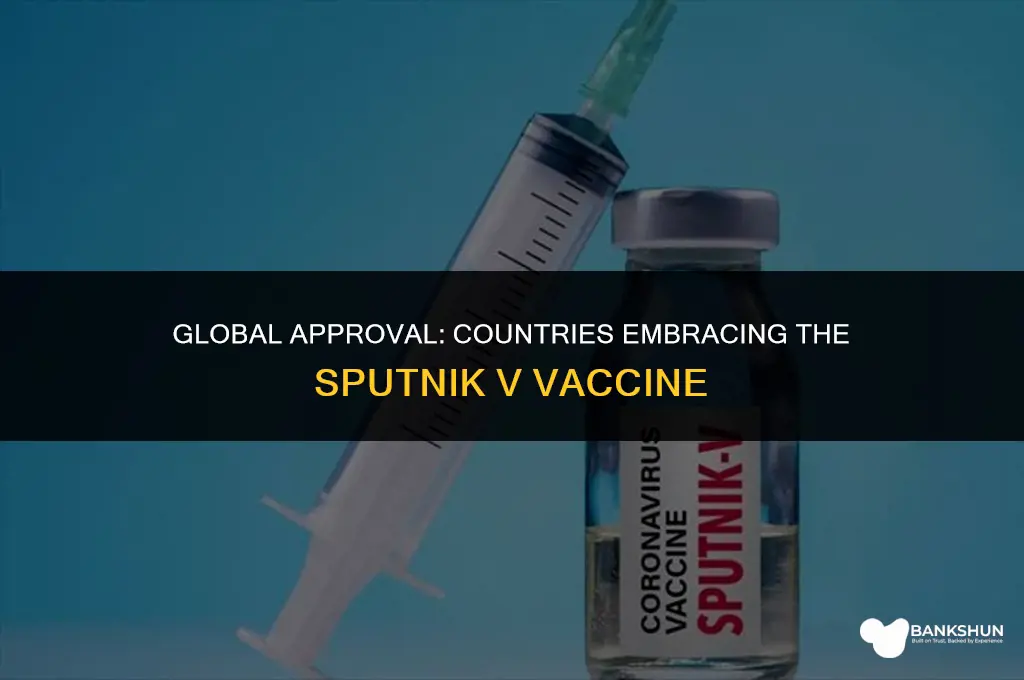 which countries have approved sputnik v vaccine