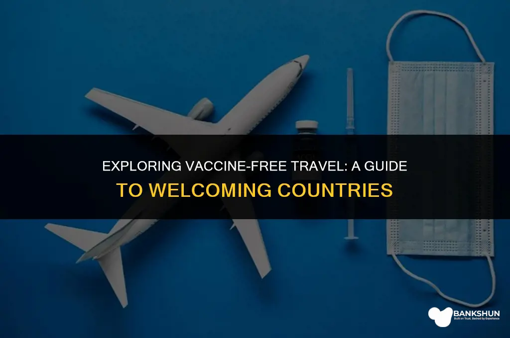 which countries let you in without vaccine